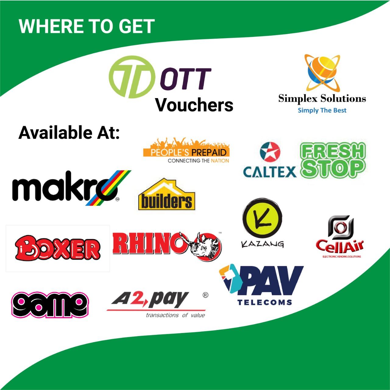 You can now top-up your account with  OTT VOUCHER - Cover Image